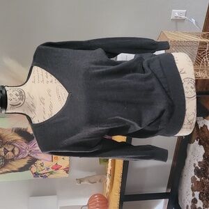 Dark Grey Long Sweater